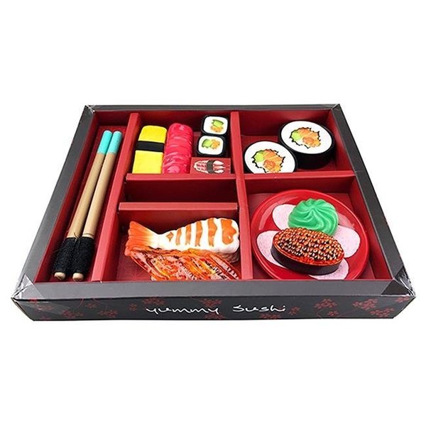 Azimport AZImport PSG19 Japanese Sushi Dinner Bento Box Pretend Play PSG19